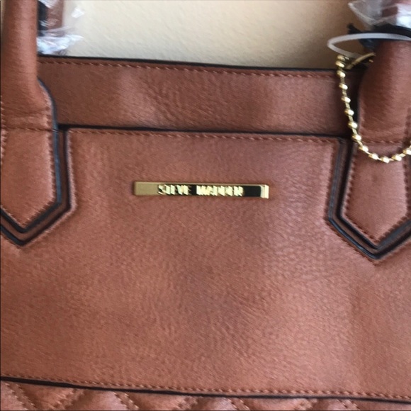 Steve Madden cognac tan bag - Picture 3 of 8